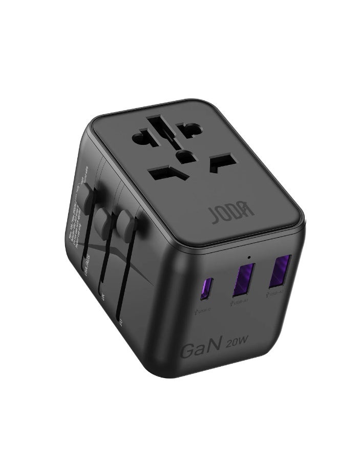 JODA TOUR 20 – 20W USB-C Travel Wall Charger | Compact, Fast & Safe Charging - Image 1